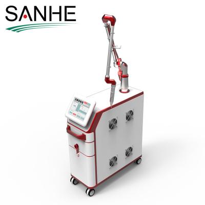 China SANHE beauty q switch nd yag laser machine for tattoo removal for sale