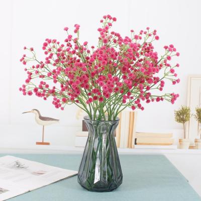 China Handmade Real Touch Fake Artificial Flowers DIY Colorful Gypsophila Plants For Wedding Party Garden Decoration DIY Flower for sale