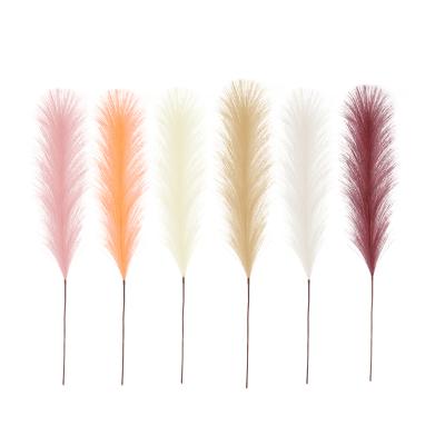 China 61cm Artificial Outdoor Indoor Reed Grass Bunch For Home Decor Wedding Flower Arrangement And Vase Fillers for sale