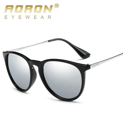 China Fashion Sunglasses Aoron Fashion Eyewear Men's Sunglasses Round Circel Frame Polarized UV400 4171 Factory Direct Sale for sale