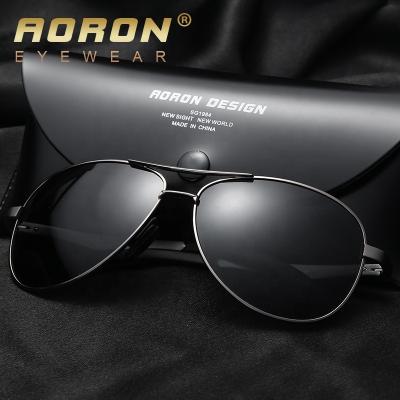 China Fashion Sunglasses Aoron Adult OEM UV400 Square Sun Glasses Men's Square Sun Glass Eyewear A161 for sale