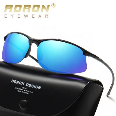 China Wholesale Sports Sunglasses Aoron UV400 Polarized Sports Sunglasses Fashion TR90 Sun Protective Lenses 003 for sale