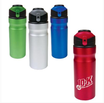 China Sustainable 750ml Wide Mouth Aluminum Sports Bottle New Bottled Water Bottle BPA Free for sale