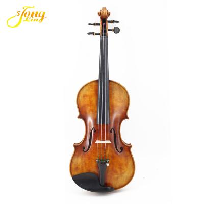 China High Grade Impeccable Violin Music Tongling Handmade Professional Violin 4/4 for sale