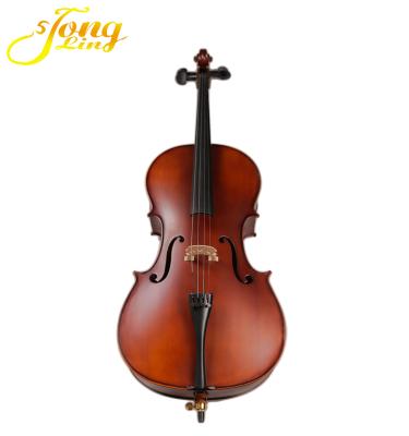 China Fir TL011-3A Made in China Tongling Brands Student Matte Professional 4/4 Cello for sale