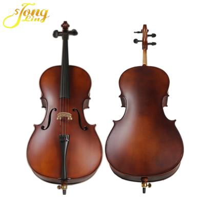 China TL-011-3A Flawless Student Matte 4/4 1/2 Cello 1/8 Size Handmade Cello for sale