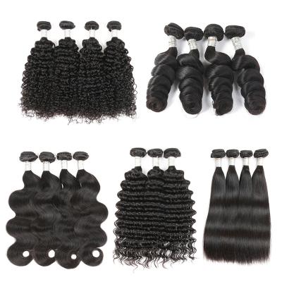 China Noble Hair Grade 7A New 18 - 40 Inch Long Indian Virgin Hair Bundle Body Weaving Real X Hair Extension Wholesale for sale