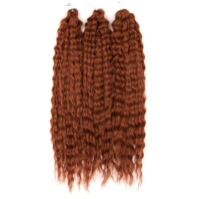 China Crochet Braid RussiaLoose Hair Deep Wave Synthetic Hair Bundles Long Wave Super Deep Wave Synthetic Twist Braid RussiaLoose Crochet Synthetic Braiding Hair Extension for sale