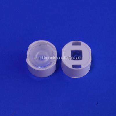 China 3535 SMD 60 Degree 30 Degree LED Optical Lens For 1W 3W for sale