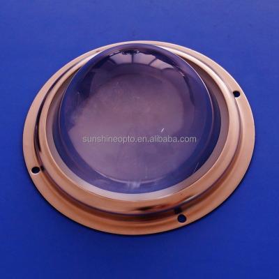 China 45degree 50W 100W Antique COB Lead Glass Lens for sale