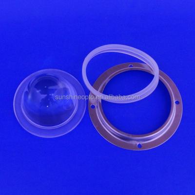 China 78MM High Borosilicate Optical Glass 45 Degree LENS For Projector for sale