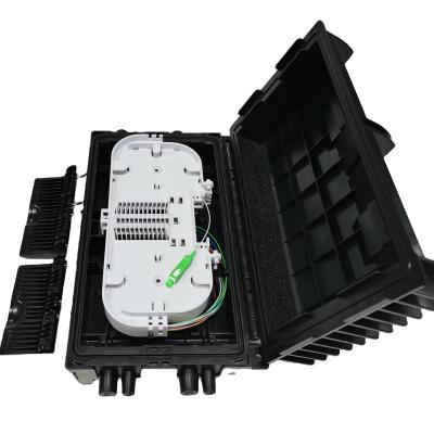 China FTTH 1x8 1x16 PLC Splitter Type Fiber Optic Splice Closure FTTH Terminal Box Fiber Optic Distribution Box for sale