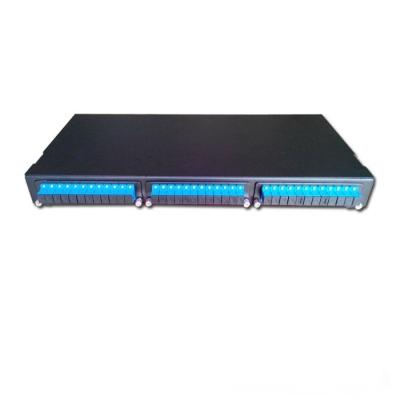 China 1U MPO Subrack FTTH Cassettes For 19