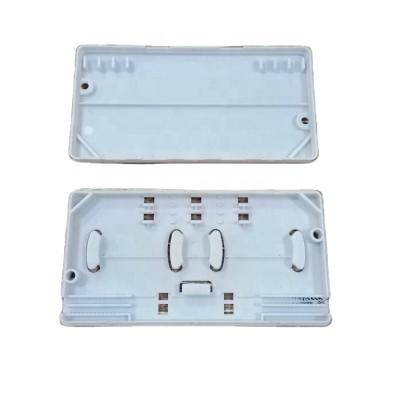 China FTTH 2 Core Fiber Optic Box Fiber Optic Wall Outlet Indoor Outdoor Wall Mounted Fiber Optic Outlet Outlet for sale