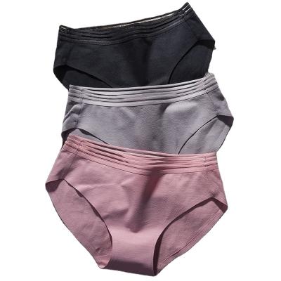 China 2022 Breathable New Arrive Ladies Plus Size Cotton Underwear Women One Piece Seamless Panties for sale