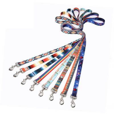 China 2022 New 150CM Reflective Custom Polyester Durable Luxury Designer Pet Dog Leash For Dogs for sale