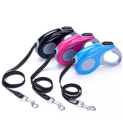 China Thoughtful Pet Products 3 And 5M Outdoor Walking Dog Retractable Dog Leash For Dogs for sale