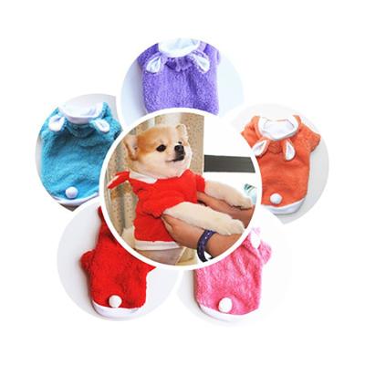 China Wholesale Viable Small Comfortable Rabbit Autumn Winter Pet Dog Clothes Luxury Warm Hoodie For Dogs for sale