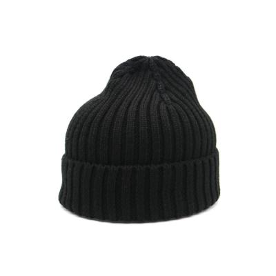 China Beanies tecidos de alta qualidade feitos sob encomenda por atacado de Logo Colorful Winter Hat Fisherman da etiqueta, feijão feito malha acrílico de lãs das mulheres dos homens à venda