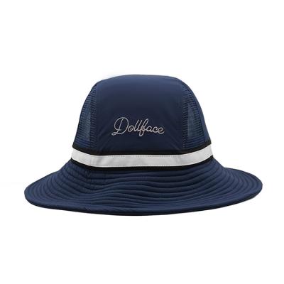 Cina Cappelli casuali del secchio degli uomini all'aperto dello spazio in bianco di sport su ordinazione all'ingrosso di Logo Polyesterr Unisex Hat Caps in vendita