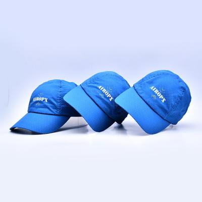 China De blauwe Regelbare van het de Singelbandmetaal van Snapback Nylon de Gesp van het Katoenen Nylon Hoeden Polyestergolf voor Openluchtactiviteiten Te koop