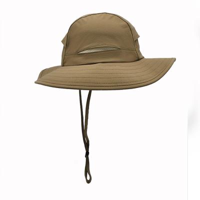 China Sombrero de Mesh Polyester Breathable Outdoor Boonie del deporte del algodón de secado rápido en venta