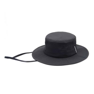 China Sombrero al aire libre 1X de Mesh Polyester For Hunting Fishing de Boonie de las mujeres de los hombres de los sombreros del deporte táctico militar del algodón en venta