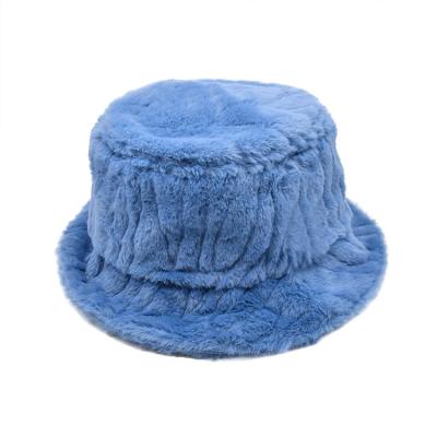 Cina Cappuccio all'aperto ispessito del bacino di Autumn Winter Warm Bucket Cap di svago di modo del cappello del secchio della peluche nuovo in vendita