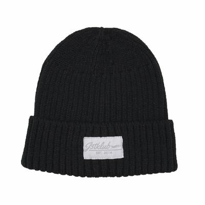 China Fashion 58CM Adults Knit Beanie Hats Warm Winter Hats Unisex for sale