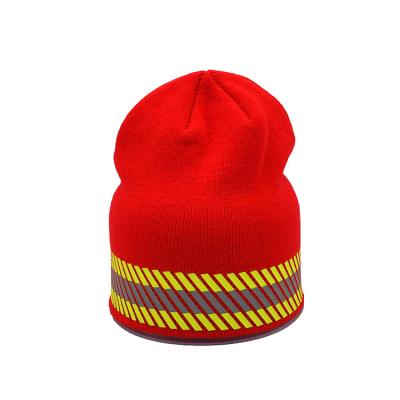 China High Quality custom logo Acrylic Skully Beanie Winter Unisex Fisherman Knitted Hats Warm Ribbed Cuff Knit Bea for sale