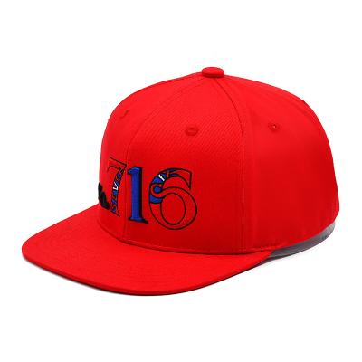 China 6 Panel Flat Brim Snapback Hüte 3D Stickerei Logo Outdoor Sport Snapback Baseball Kappe zu verkaufen