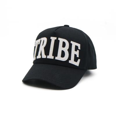 China Any Age Men's Hat Baseball Hip Hop 100% Cotton With Custom Affixed Patch And Embroidery Logo for sale