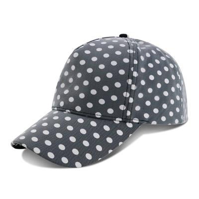 Cina Il berretto da baseball/gioventù curvi del bordo misura i cappelli di baseball con il punto bianco nero normale stampato in vendita