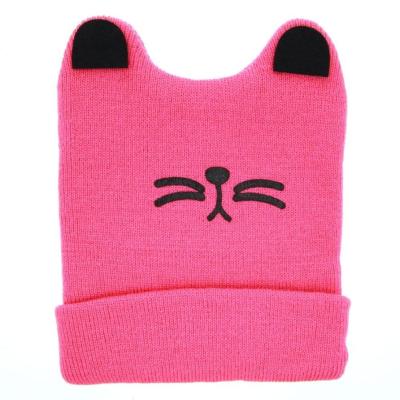 Cina I cappelli adorabili del bambino dell'orecchio di gatto delle ragazze dei ragazzi, to di lana tricottano tengono il materiale molle dei cappelli caldi in vendita