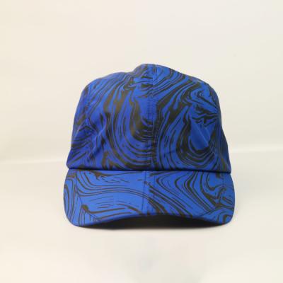 China OEM/ODM sublimation pattern Breathable 100% polyester Running Hats Dry Fit Sport golf caps en venta