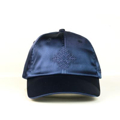 China Gorras de béisbol/sombrero de béisbol bordados personalizados del satén con Rhineston en venta