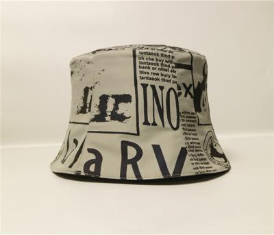 中国 New Style ACE Unisex Custom Graffiti Paint-splashing Style Design Logo Soft Bucket Fisherman Cap Hat 販売のため