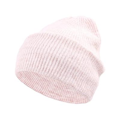 China De elastische Wolstof breit Beanie Hats For Cold Winter Te koop