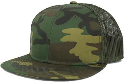 Chine Chapeau commun de camionneur de camouflage de broderie du tissu 3d pour la femelle à vendre