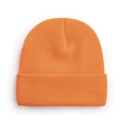 China Korean Wool Acrylic Knit Beanie Hats Elastic Skullies Cap for sale