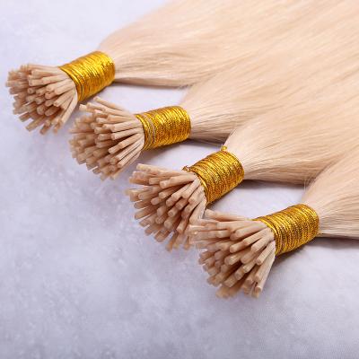 China 100% Brazilian Virgin Hair Extensions Best Quality I Tip Luxury Straight Hair Premier Factory 12 Hair Extensions for sale