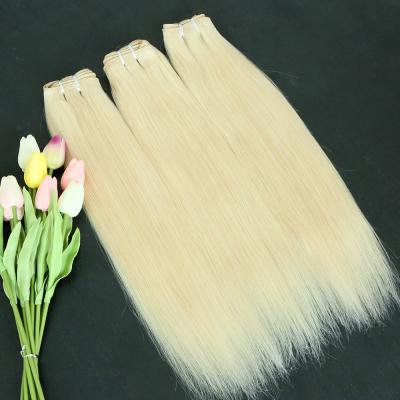 China Popular Silky Straight Wave Indian Remy Hair Cuticle Aligned Hair Free Sample Hair Bundles With Color #60 for sale