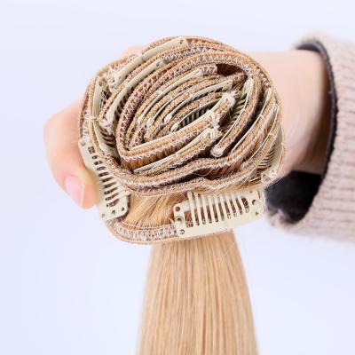 China Wholesale Double Drawn Thick Ends Straight Hair Extensions 100g Straight Indian Remy Remy Hair Extension for sale