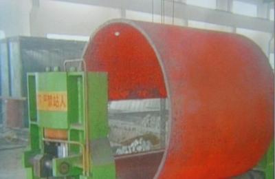 China Round - Welded Steel Plate Industrial Steel Rollers , Quenching hardened steel rollers for sale