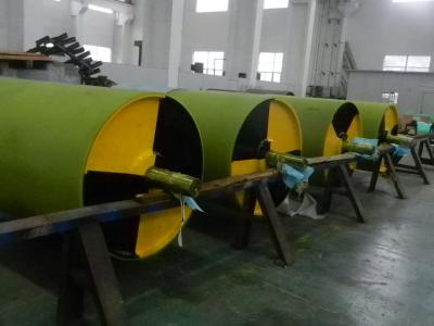 China PU Rubber covered Rollers for Mechanical Industry , heavy duty shaft rollers for sale