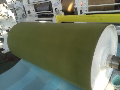 China Diameter 1300mm Polyurethane Industrial Rubber Rollers with Corrosion Resistance for sale