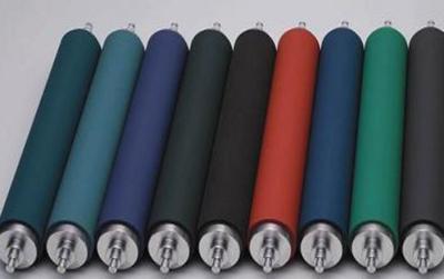 China Custom NBR Industrial Rubber Rollers Φ1000 for Wide Digital Printing Machine for sale