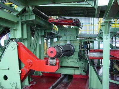 China Advanced Technology Steel Recoiler for Slitting Line , recoil galvanizing line for sale