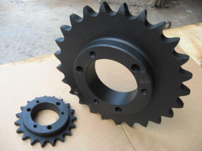 China High frequency quenching Metal Gear Wheel / Hardened Chain Sprocket Wheel for sale