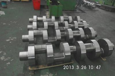 China Metal Die Forging Crank Shaft Ф1500 , precision steel crankshaft balancing for sale